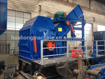 tyre shredder, waste tire recycling machine, scrap waste steel shredder