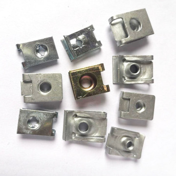 Custom Stainless Steel U Clip Nuts M4 M8