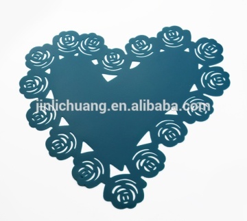 Hot Selling Heart Shape Silicone Mat,Silicone Trivet