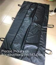 Body bags, CE Death Body Bag For Virus Infected Patient Black Body Mortuary Bags For Dead Bodies Corpse Storage Bag