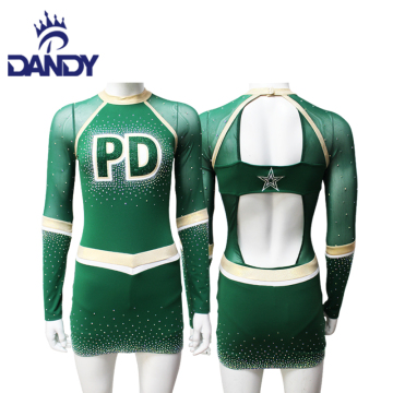 Girls pom cheer uniforms