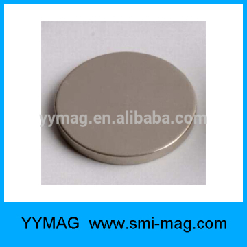 High quality strong disc magnet with adhesive