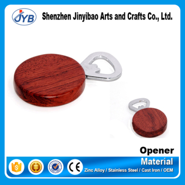 Free sample Good quality wood can bottle opener wooden handle beer bottle opener