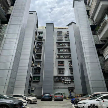 Robust Metal Elevator Shaft Construction