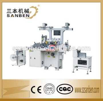 (SBM-240) automatic die cutting machine, tape cutting machine, self adhesive sticker label die cutting machine with magic eye