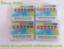 Professional Dental Use Absorbent Paper Points / Gutta Percha Points