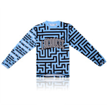 Custom long sleeve dry fit jersey lacrosse shirts