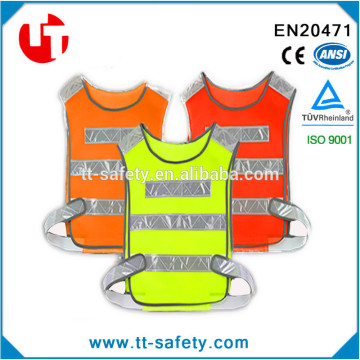 EN471 high visibility family safety protection vest emergency reflective vest