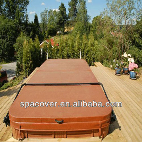 Anti-mildew high density custom-made outdoor aboved ground swim spa cover