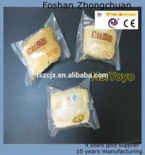 bakery foods/bread/toast/sorbet flow wrap packing machine