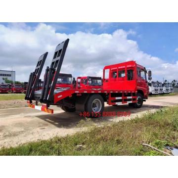 Dongfeng 5-15ton platform wrecker truck flatbed tow truck