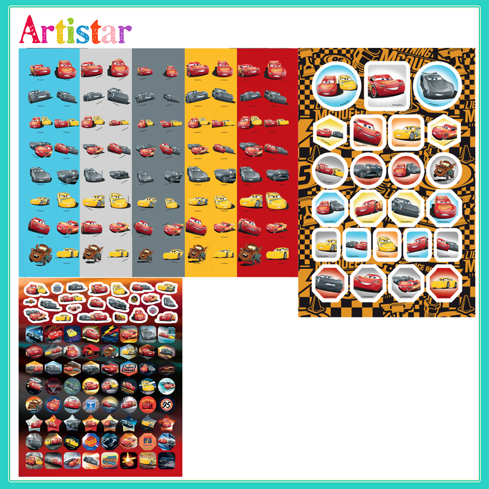 Disney Cars Sticker Set