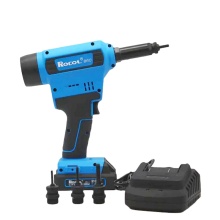 RL860 Long Life Li-ion Battery Riveting Nut Gun - Powerful 20V/2.0AH Cordless Tool
