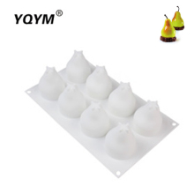 Fragrant Pear Shaped Mousse Cake Mold for Pastry Baking