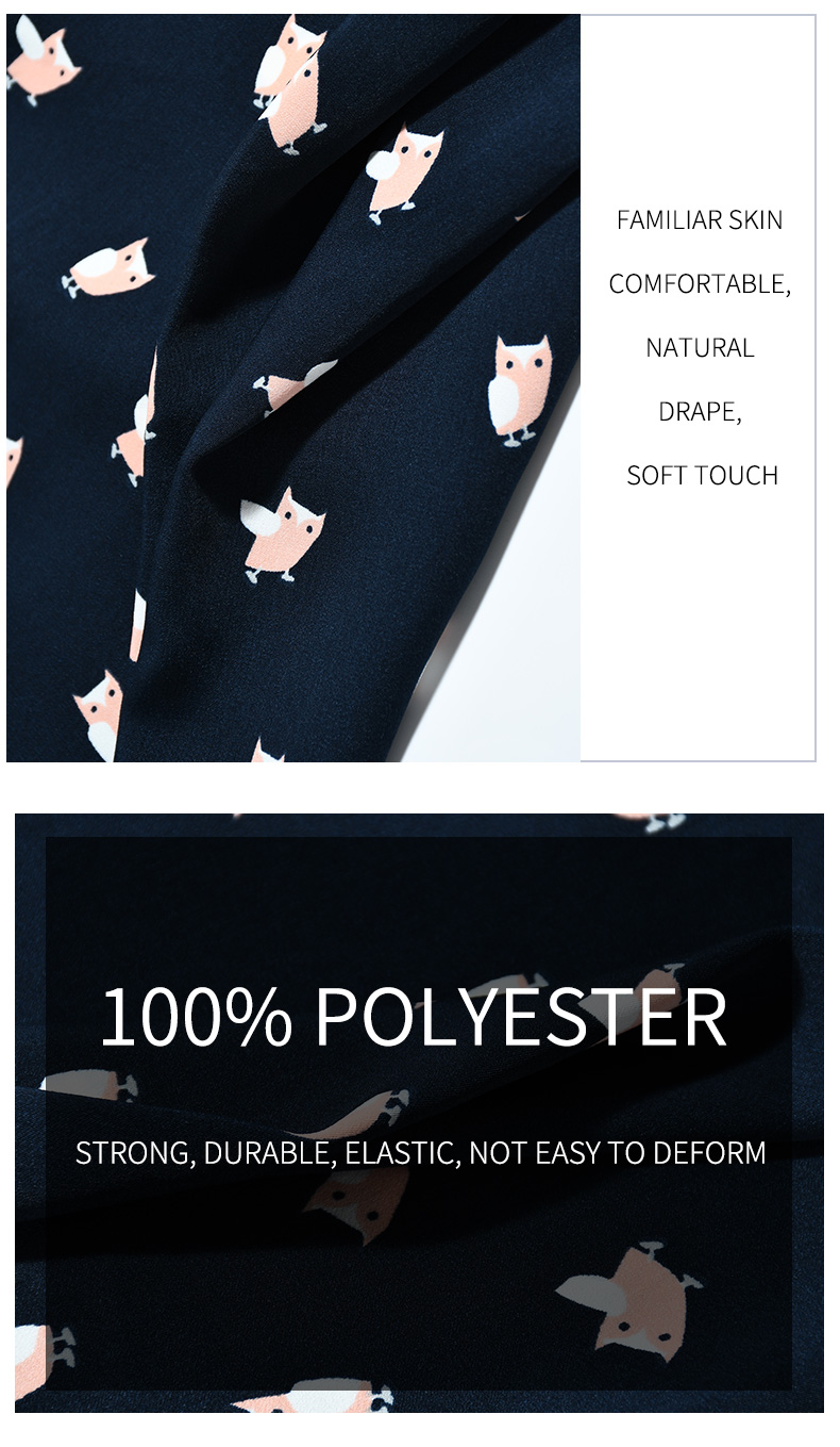 100% polyester fursan fabric dress pants fabric