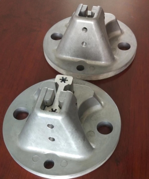 OEM aluminum ADC12 die casting Rail shoe