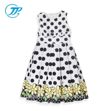 Summer Kids Polka Dot Dresses Baby Sleeveless Dress Girls Party Dresses