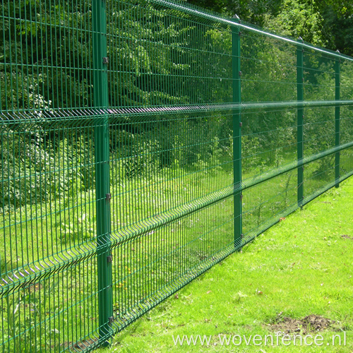 powder coated welded galvanized wire fence