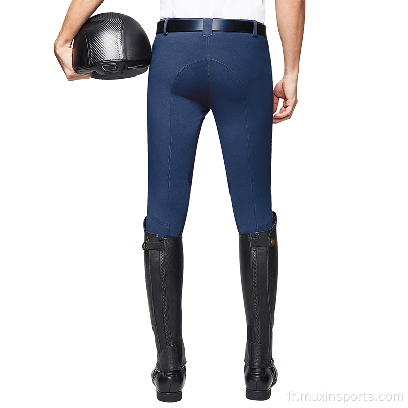 Pantalon d&#39;équitation pour hommes personnalisés avec une poignée en silicone