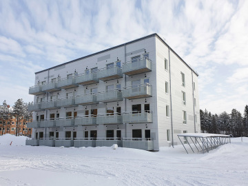 Modular Multi level Apartment Building