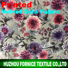 Chrysanthemum flower Type Lazy Upholstery Sofa Fabric Crushed Velvet Fabric