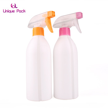 trigger Sprayer pump 500 ML HDPE sprayer hand sanitizer alcohol hand wash bottle