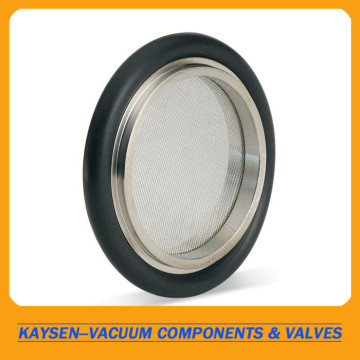 KF Meshed Centering Ring with Screen SS304/SS316L