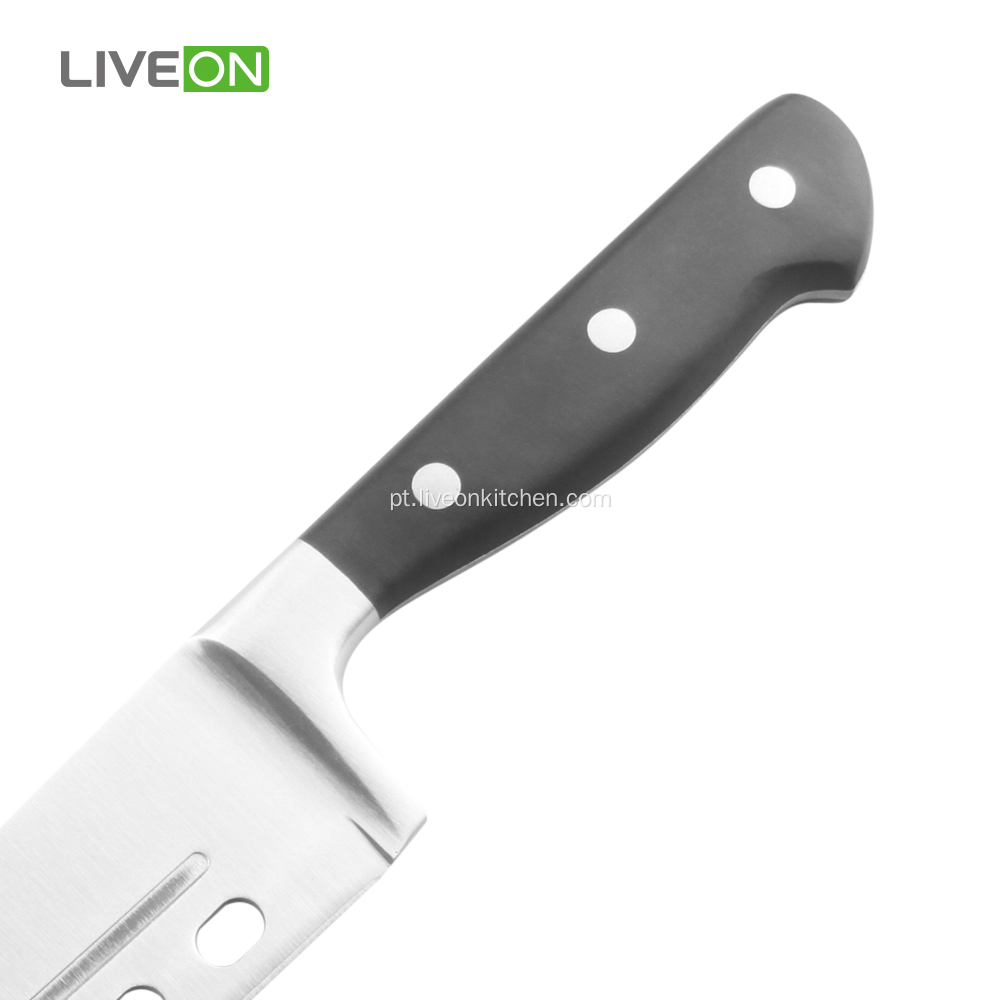 A faca original do cozinheiro chefe do aço inoxidável de 8 polegadas