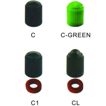 Plastic Tire Valve caps CL
