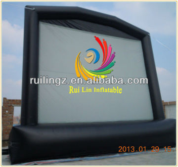 rear projection inflatable movie screen