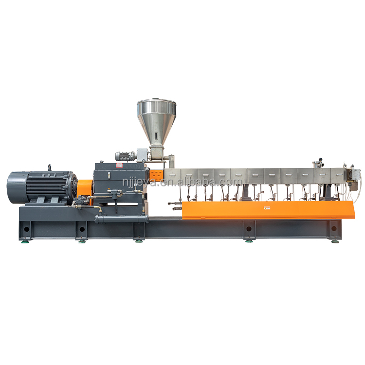 Twin Screw Polymer Extruder Granulator Making Machine