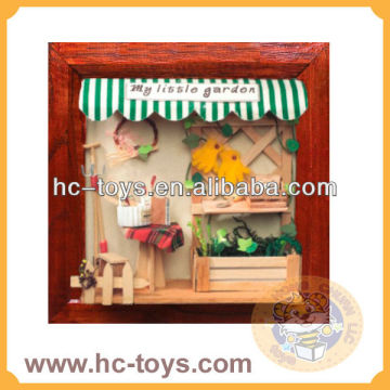 wooden house,wooden frame,mini decorative houses