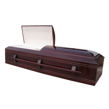 American Western-Style Eco-Friendly Wooden Coffin