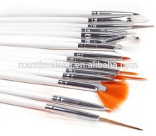 nail art brush set plastic nail brush long-handled nail brush
