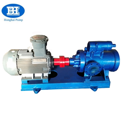 Diesel fuel oil screw pump