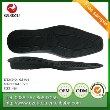men fashion leather snerker pvc material outsole