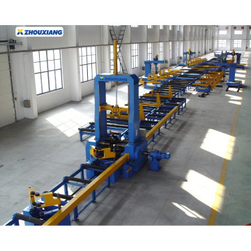 Steel Structure Processing H Beam Making Production Line