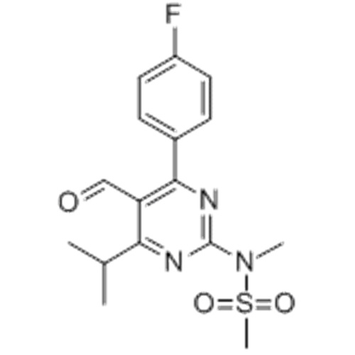 4- (4-fluorofenil) -6-isopropil-2 - [(N-metil-N-metilsulfonil) amino] pirimidinil-5-ilformilo CAS 147118-37-4