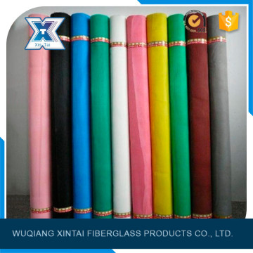 exported to Middle East fixed shape insect-preventing fiber window screen mesh colored