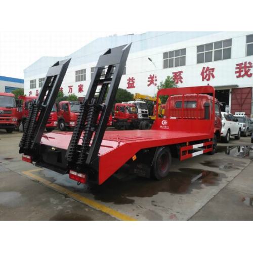 Low Price lorry Single row 4x2 flat truck