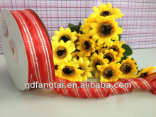 red pattern wedding decoration ribbon for celebration