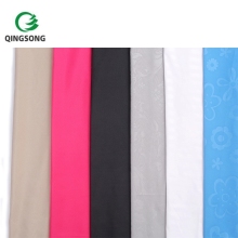 Super Good Feel Polyester Custom Embossed Stretch Fabric