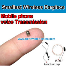 Smallest Wireless Invisible Earpiece Working with Mobile Phone (E005)