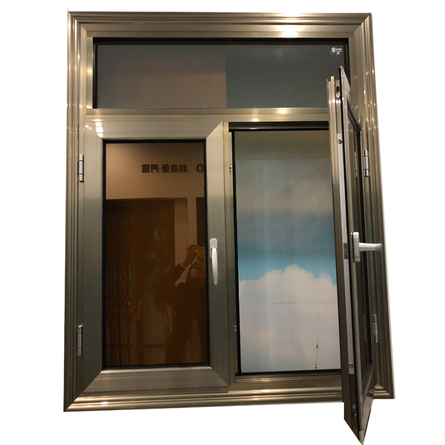 European style beautiful home window design uganda window and door size customized triple glazed swing sash windows