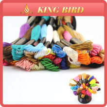 mercerized embroidery cotton thread in skein