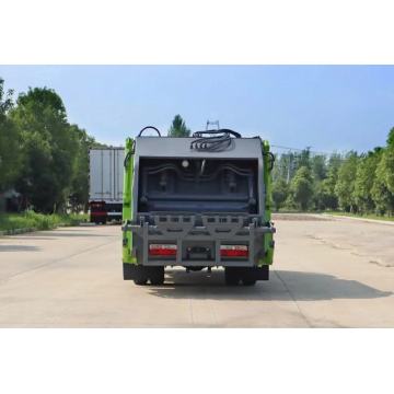 Dongfeng nuevos camiones compactadores de basura trasera 4x2