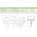 Komatsu D50 Bloque de dientes 131-27-61710 KM788