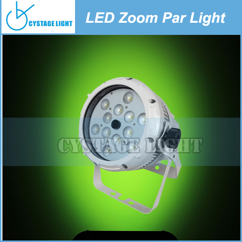 White Hosing 12*8W RGBW Quad LED Zooming PAR Can Light (CY-PC-Z12)