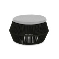 Round pier (2mm aluminum tube + rattan)