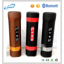 Mais vendidos 4000mAh poder banco orador Bluetooth lanterna alto-falante